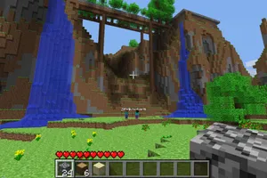 Explore A World Of Adventure With Minecraft Pocket Edition Wallpaper