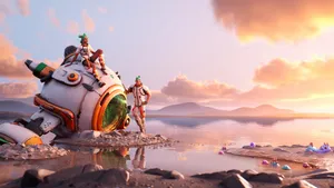 Explore Epic's Fortnite Chapter 3 And Take Your Game To The Next Level Wallpaper