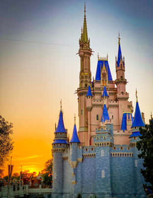 Explore Magic At The Happiest Place On Earth - Disney World Wallpaper