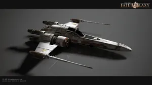 Explore Space In The Iconic Z- 95 Headhunter. Wallpaper