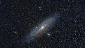 “explore The Beautiful And Vast Andromeda Galaxy In All Its Glory!” Wallpaper