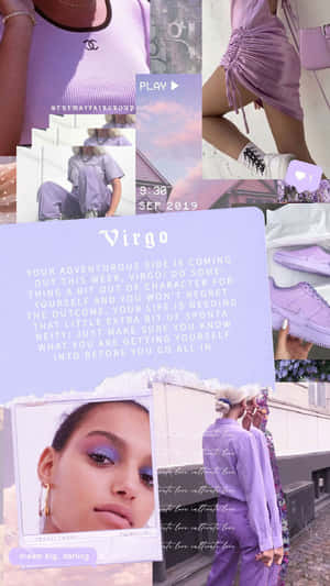 Explore The Beauty Of Virgo And Discover The Best Version Of Yourself. Wallpaper