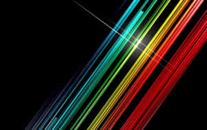 Explore The Captivating Beauty Of The Black Rainbow Wallpaper