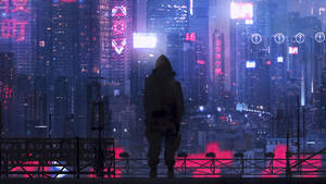 Explore The Cyberpunk Future In 2560x1440 Wallpaper