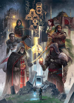 “explore The Digital Realm Of Gaming Art” Wallpaper