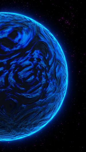 Explore The Futuristic Neon Galaxy Wallpaper