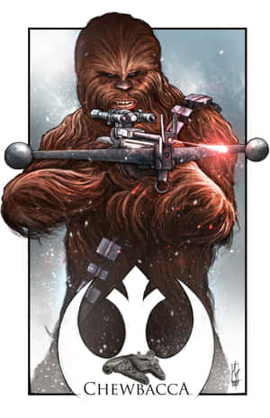 Explore The Galaxy With Wookiee Wallpaper