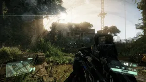 Explore The Gilded Ruins Of Luscious Cityscapes In Crysis 3 Wallpaper
