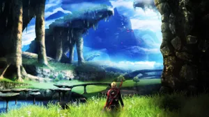 Explore The Immense And Majestic World Of Xenoblade Wallpaper