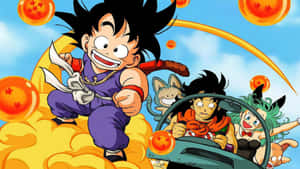 Explore The Magical Landscape Of Dragon Ball Wallpaper