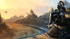 “explore The Magical World Of Tamriel In The Elder Scrolls V: Skyrim.” Wallpaper