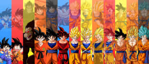 Explore The Majestic Landscape Of The World Of Dragon Ball Wallpaper