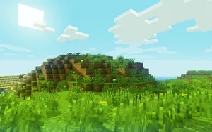 Explore The Minecraft World With This Beautifully Detailed Map Wallpaper
