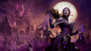 Explore The Mysterious World Of Magic The Gathering With Eldritch Moon Wallpaper