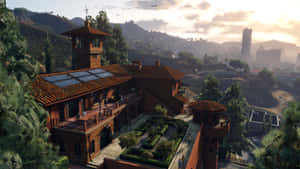 Explore The Open World Of Grand Theft Auto 5 In Breathtaking 4k Resolution Wallpaper