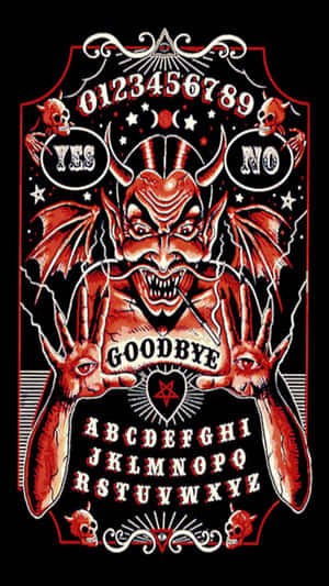 Explore The Spirit Realm With An Ouija Board Wallpaper