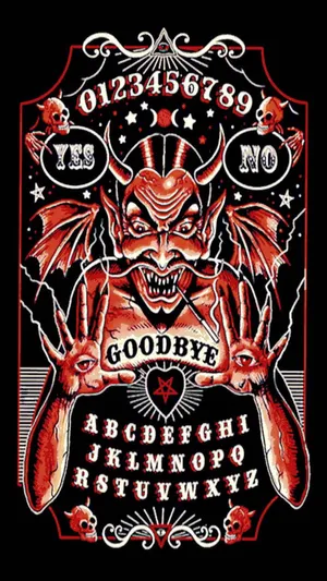 Explore The Spirit Realm With An Ouija Board Wallpaper