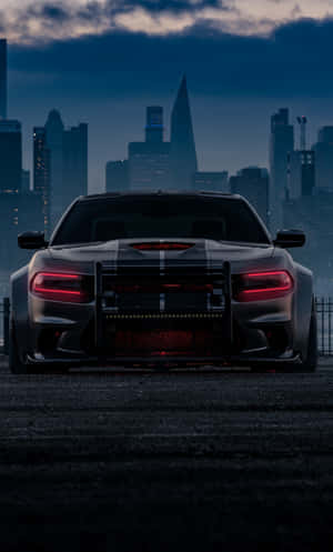 Explore The True Power Of Your Iphone With Hellcat Wallpaper