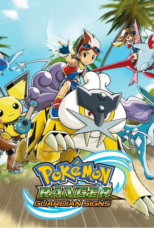 Explore The Wild As A Pokemon Ranger Wallpaper