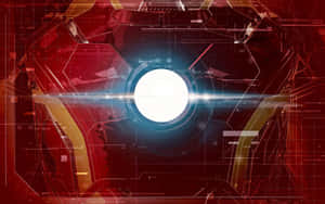 Explore The World Of Iron Man With The Arc Reactor Wallpaper