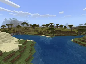 Explore The World Of Minecraft Bedrock Edition Wallpaper