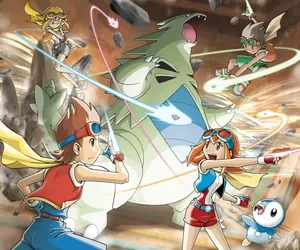 Explore The World Of Pokemon Ranger Wallpaper
