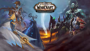 “explore The World Of Warcraft Shadowlands In Stunning Graphics.” Wallpaper