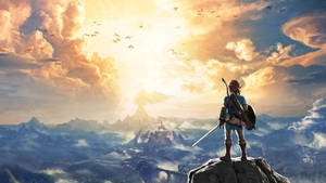 Explore The World Of Zelda With Link Wallpaper