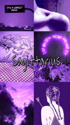 Explore The World With A Sagittarius Aesthetic Wallpaper