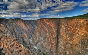 Explore Utah's Black Canyon, A Secluded And Picturesque Destination Wallpaper