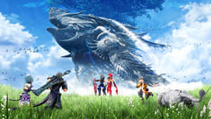 Explore Xenoblade's Beautiful World Wallpaper