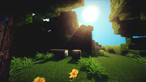 Explore Your Pixelated Adventure In Minecraft Pocket Edition Wallpaper