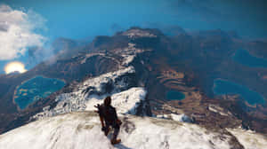 Exploring A Beautiful Yet Unpredictable Open-world Game Wallpaper