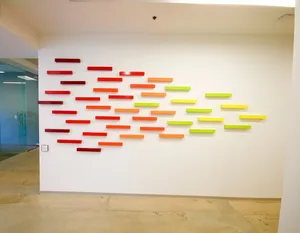 Exploring A Colorful Installation Art Wallpaper