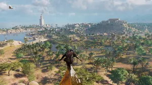 Exploring An Amazing Open-world Game Wallpaper