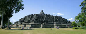 Exploring The Ancient Borobudur Temple Wallpaper