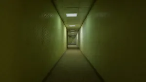 Exploring The Backrooms Wallpaper