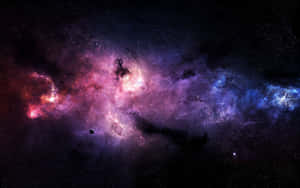 Exploring The Cosmic Realms Of The Hipster Galaxy. Wallpaper