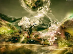 Exploring The Depths Of Imagination Wallpaper