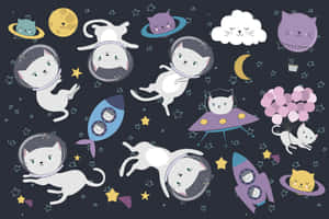 Exploring The Kawaii Universe Wallpaper