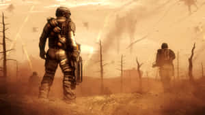 Exploring The Post-apocalyptic World Of Fallout 4 Wasteland Wallpaper