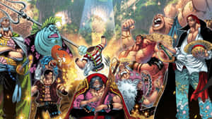 Exploring The World Of The Infamous Gol D Roger Wallpaper