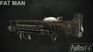 Explosive Action With The Fat Man In Fallout 4. Wallpaper