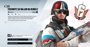 Explosive Action With Thermite In Rainbow Six Siege Wallpaper