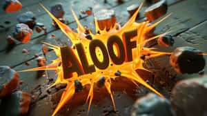 Explosive Aloof Graphic Wallpaper