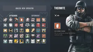 Explosive Gameplay With Rainbow Six Siege Thermite Wallpaper