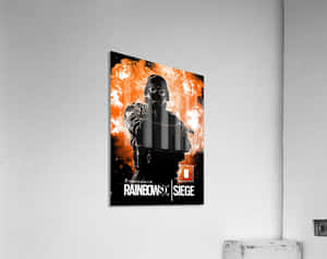 Explosive Gameplay With Thermite In Rainbow Six Siege Wallpaper