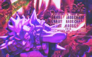 Explosive Nighttime Battle In Overwatch Wallpaper