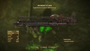 Explosive Power In The Wasteland - Fallout 4 Fat Man Launcher Wallpaper