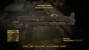 Explosive Power Unleashed - Fallout 4 Fat Man Launcher Wallpaper